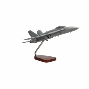 McDonnell Douglas F/A-18A Hornet U.S. Navy Large Mahogany Model