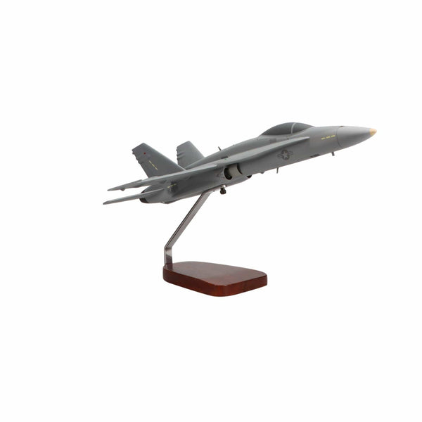 McDonnell Douglas F/A-18A Hornet U.S. Navy Large Mahogany Model