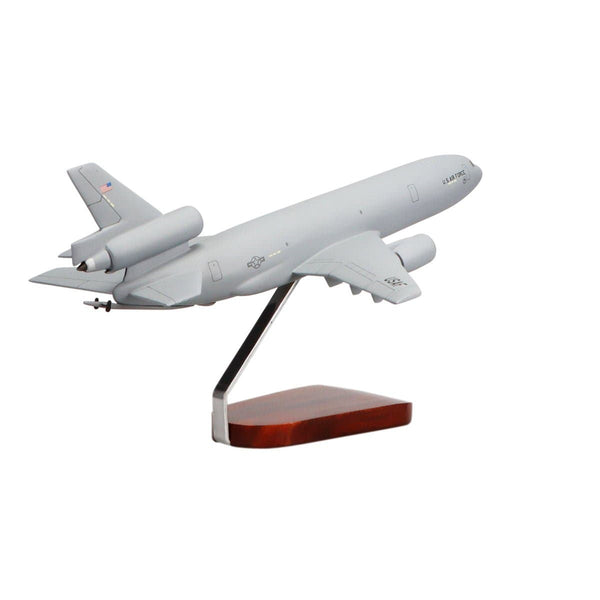 McDonnell Douglas KC-10A Extender Gray Large Mahogany Model