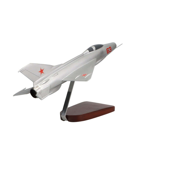 Mikoyan-Gurevich MiG-21 Large Mahogany Model