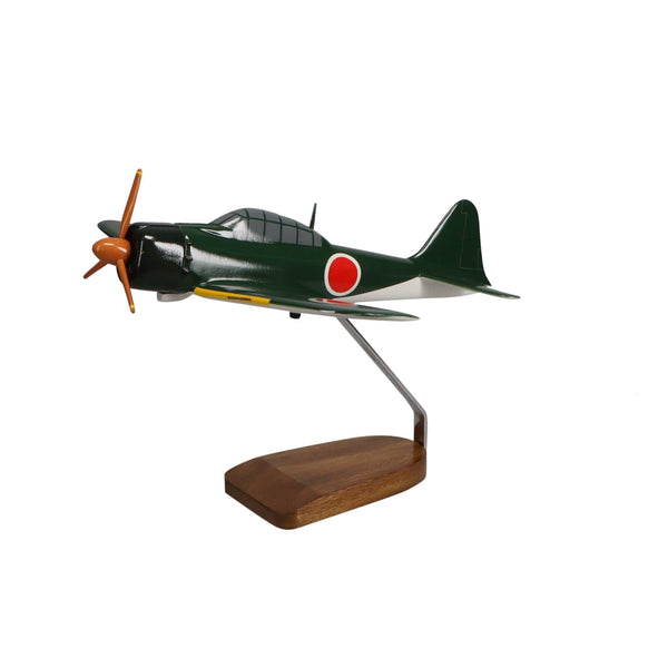 Mitsubishi A6M5 Reisen (Zero Fighter) Model 52 ZEKE Large Mahogany Model