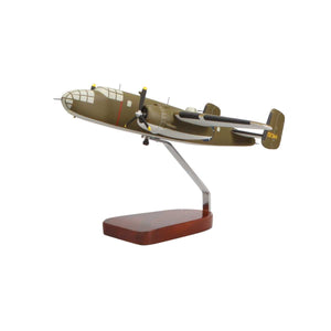 North American B-25B Mitchell "Doolittle Raiders" Large Mahogany Model