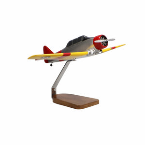North American SNJ Texan USN Large Mahogany Model