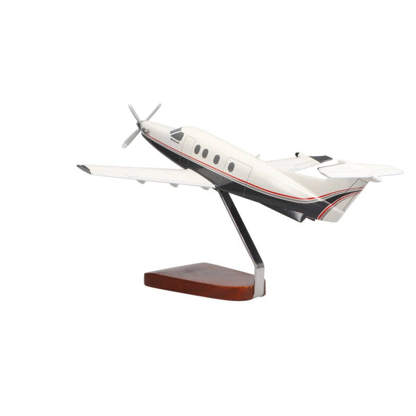 Pilatus PC-12 NG Large Mahogany Model