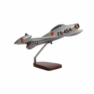Republic F-84G Thunderjet™ Large Mahogany Model
