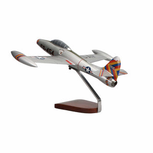 Republic F-84G Thunderjet™ Large Mahogany Model