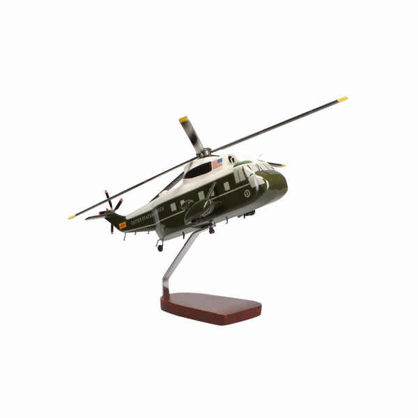 Sikorsky VH-3D Sea King™ Large Mahogany Model