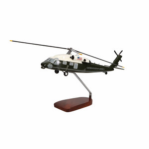 Sikorsky VH-60N White Hawk Marine One Large Mahogany Model