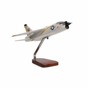 Vought F-8 Crusader™ Large Mahogany Model