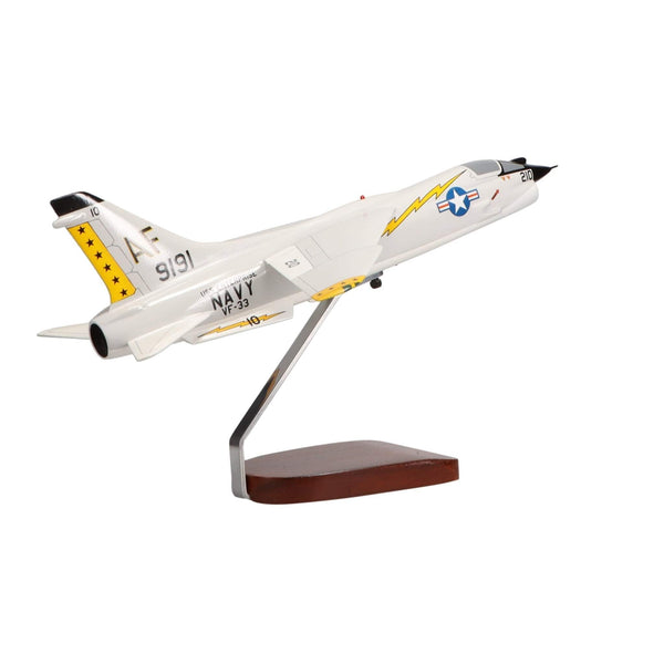 Vought F-8 Crusader™ Large Mahogany Model