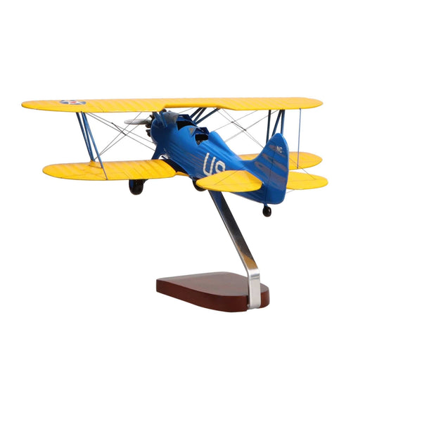 Waco Aircraft Company UPF-7 (Military) Large Mahogany Model