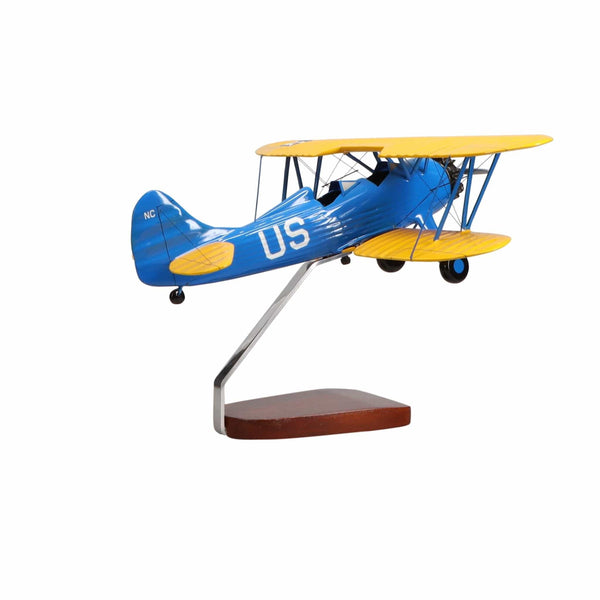Waco Aircraft Company UPF-7 (Military) Large Mahogany Model