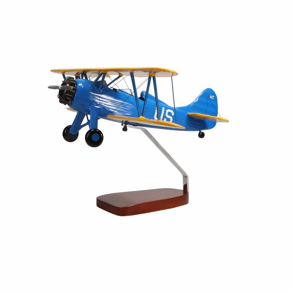 Waco Aircraft Company UPF-7 (Military) Large Mahogany Model