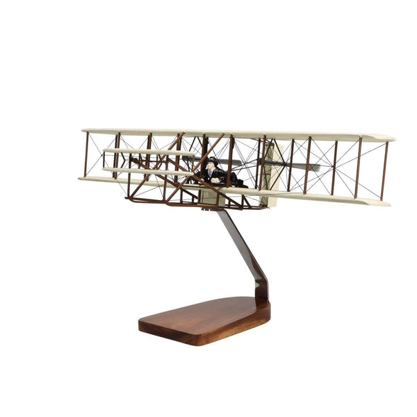 Wright Flyer "Orville and Wilbur Wright" (High Detail) Large Mahogany Model
