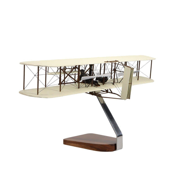 Wright Flyer "Orville and Wilbur Wright" (High Detail) Large Mahogany Model