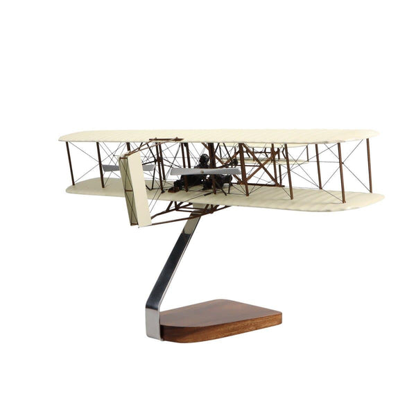 Wright Flyer "Orville and Wilbur Wright" (High Detail) Large Mahogany Model