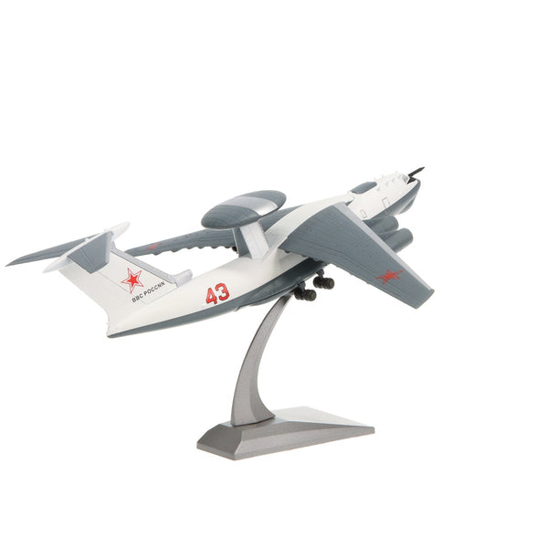 A-50 Mainstay Airborne Early Warning and Control Aircraft 1/200 Diecast Aircraft Model - PilotMall.com