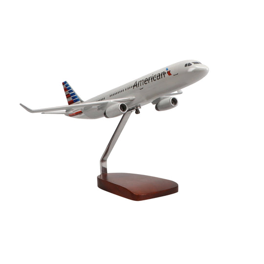 Airbus A321-200 American Airlines Limited Edition Large Mahogany Model - PilotMall.com