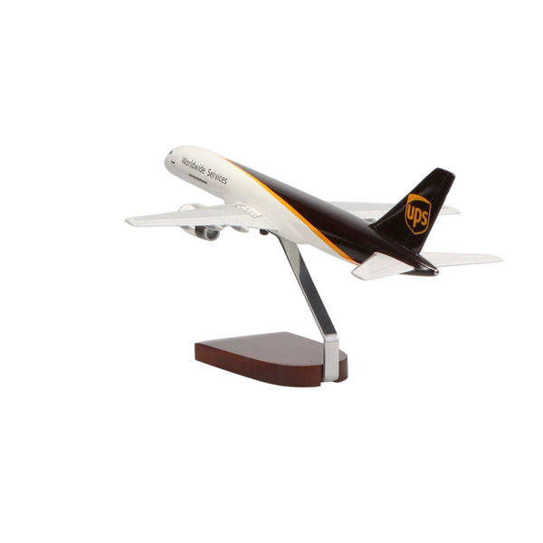 Boeing™ 757-200PF UPS Limited Edition Large Mahogany Model - PilotMall.com