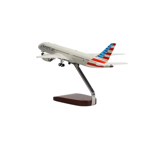 Boeing 787-9 American Airlines Limited Edition Large Mahogany Model - PilotMall.com