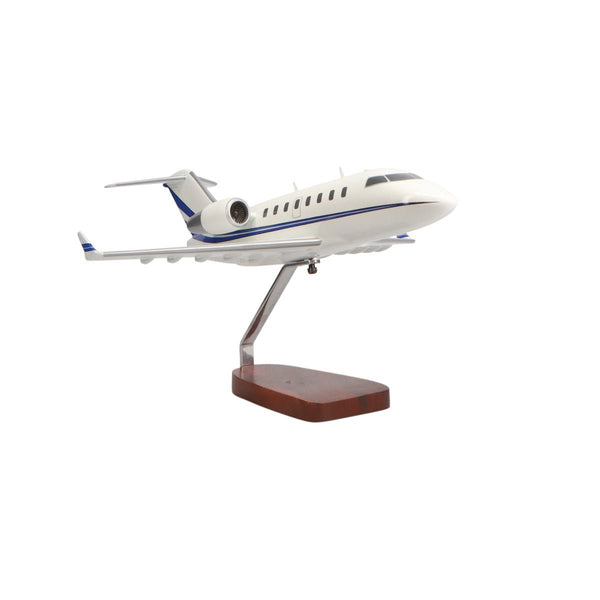 Bombardier Challenger 600 Limited Edition Large Mahogany Model - PilotMall.com
