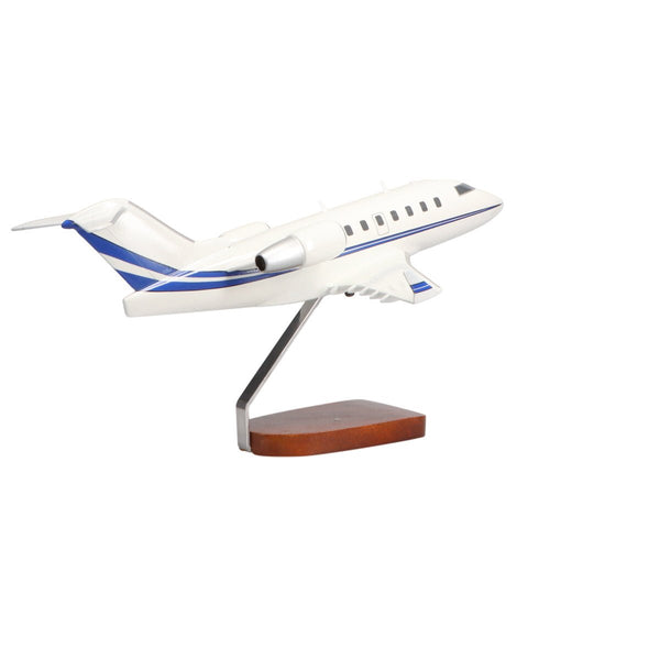 Bombardier Challenger 600 Limited Edition Large Mahogany Model - PilotMall.com