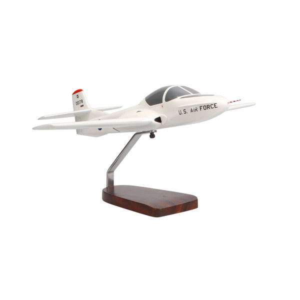 Cessna® T-37A Tweetie Bird (White) Limited Edition Large Mahogany Model - PilotMall.com