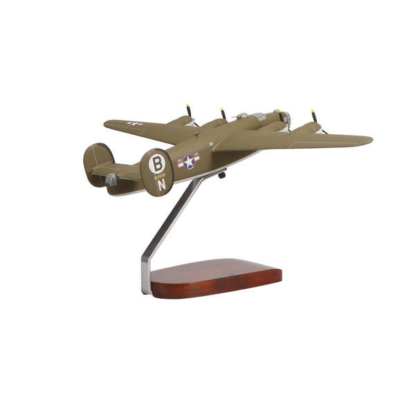 Consolidated B-24D Liberator® (Olive) Limited Edition Large Mahogany Model - PilotMall.com