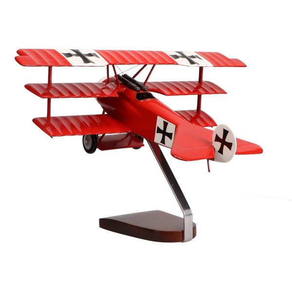 Fokker Dr.I Limited Edition Large Mahogany Model - PilotMall.com