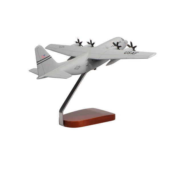 Lockheed Martin C-130J Super Hercules® Limited Edition Large Mahogany Model - PilotMall.com