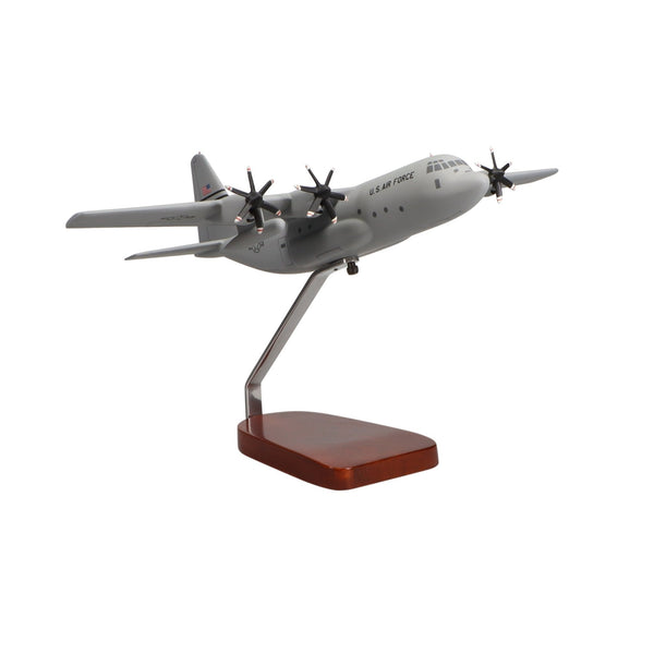 Lockheed Martin C-130J Super Hercules® Limited Edition Large Mahogany Model - PilotMall.com
