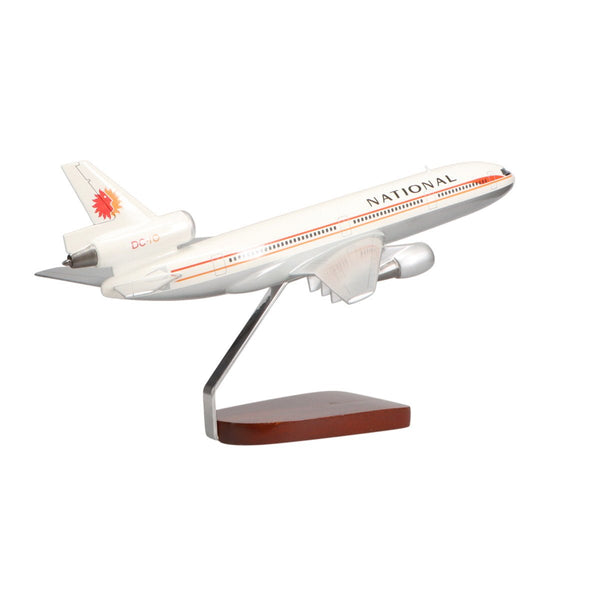 McDonnell Douglas DC-10 National Airlines Limited Edition Large Mahogany Model - PilotMall.com
