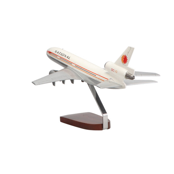 McDonnell Douglas DC-10 National Airlines Limited Edition Large Mahogany Model - PilotMall.com