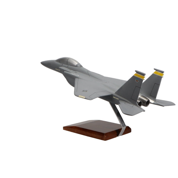 McDonnell Douglas F-15E Strike Eagle Limited Edition Large Mahogany Model - PilotMall.com