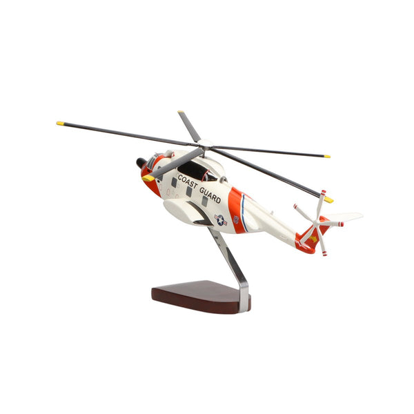 Sikorsky HH-3F Pelican Limited Edition Large Mahogany Model - PilotMall.com