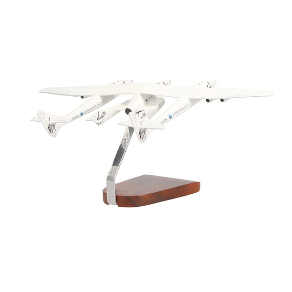 Virgin Galactic White Knight Two carrying SpaceShipTwo Limited Edition Large Mahogany Model - PilotMall.com